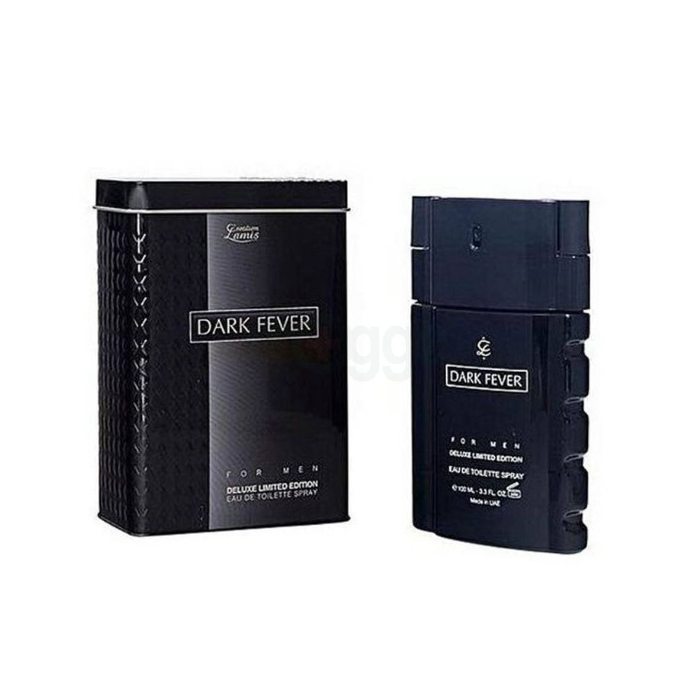 Picture of International UAE product Body perfume party scent creation Lamis Dark Fever used for male - 100 ml