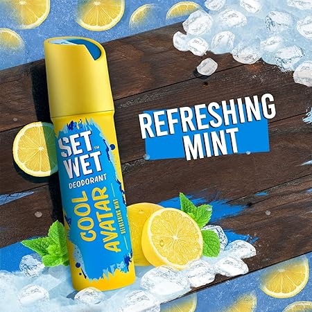 Picture of SET WET - Deodorant Spray Perfume Cool Avatar for men - 150ml