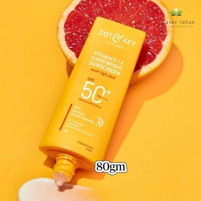 Picture of Dot & Key Vitamin C+E Super Bright Sunscreen SPF 50 -80gm