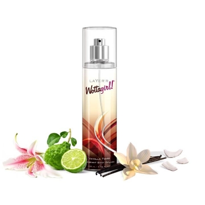 Picture of Layer'r Wottagirl Vanilla Twist Body Spray - 135 ml
