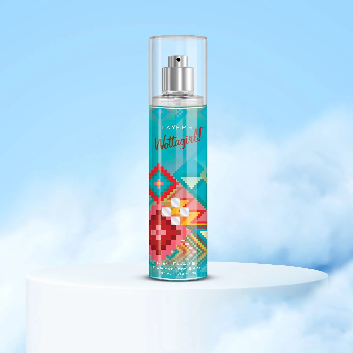 Picture of Layer'r Wottagirl Pure Paradise Fragrant Body Spray - 135ml