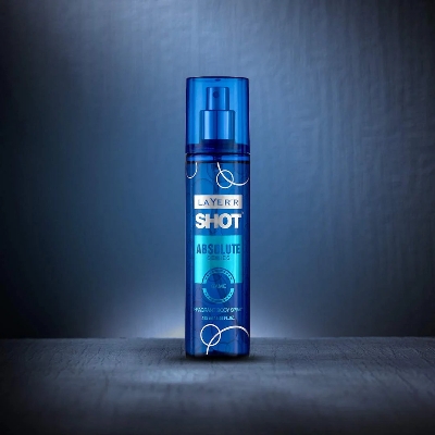 Picture of International  product Layer'r Shot Absolute Series Game Fragrant Body spray 135 Ml