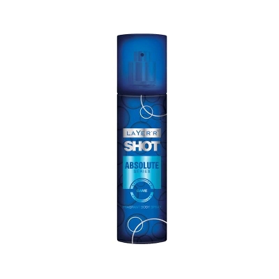 Picture of International  product Layer'r Shot Absolute Series Game Fragrant Body spray 135 Ml