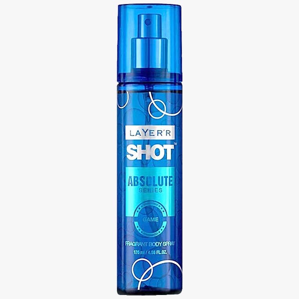 Picture of International  product Layer'r Shot Absolute Series Game Fragrant Body spray 135 Ml