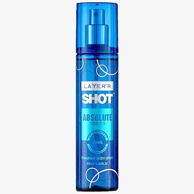 Picture of International  product Layer'r Shot Absolute Series Game Fragrant Body spray 135 Ml