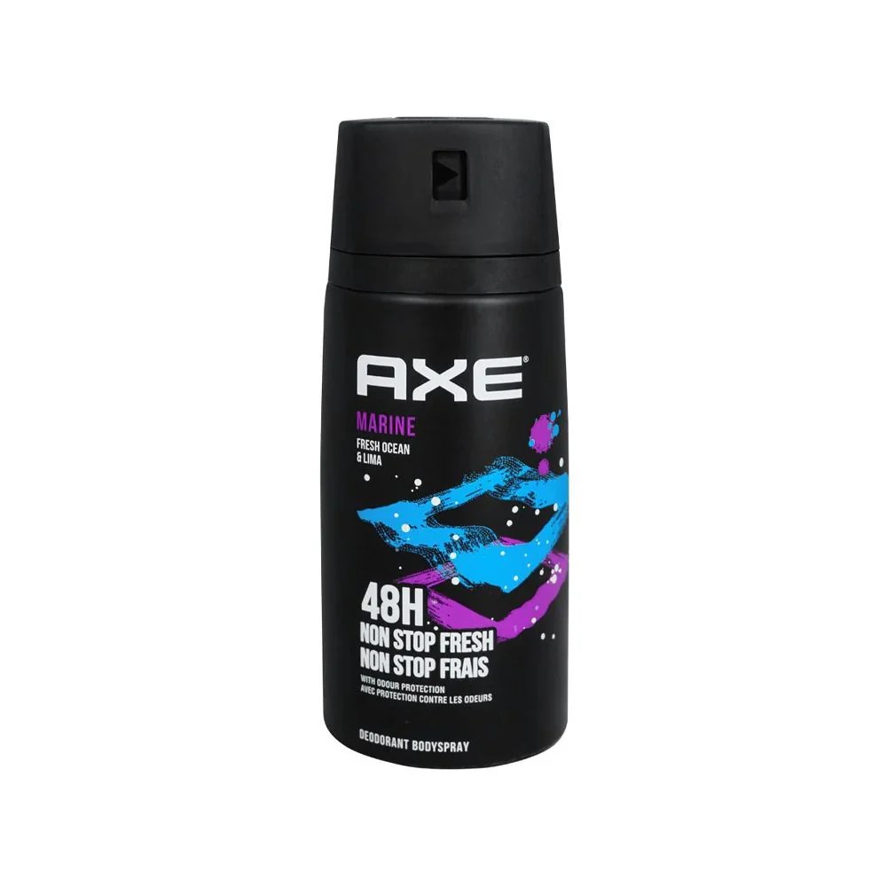 Picture of International  product Body spray A x e Marine used for male - 150 ml
