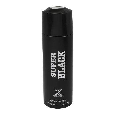 Picture of X Creation Super Black Perfume Body Spray 200ml