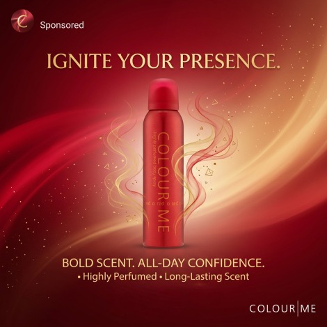 Picture of International European product Body spray Colour Me Red Used for female - 150 ml