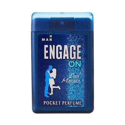 Picture of ENGAGE ON Cool marine Pocket Perfume For Men - 18ml