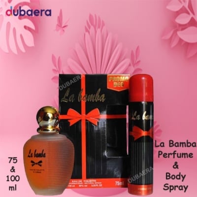 Picture of International UAE product Body perfume party scent La Bamba for women - 100 ml + 70ml