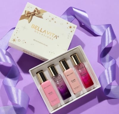Picture of Bellavita Luxury Perfume Gift Set For Women 4x20 ml