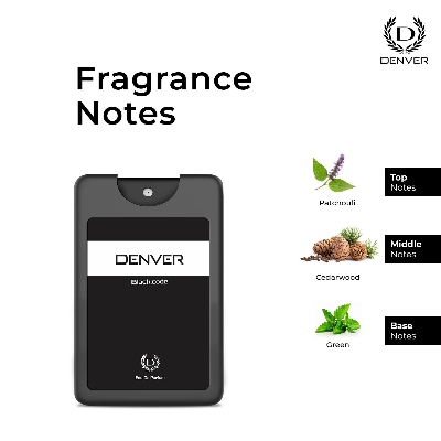Picture of DENVER Black Code Pocket Perfume 18ml
