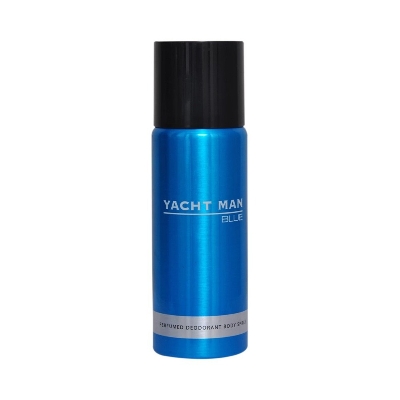 Picture of International UAE product Body Spray Yacht man BLUE used for male - 200 ml