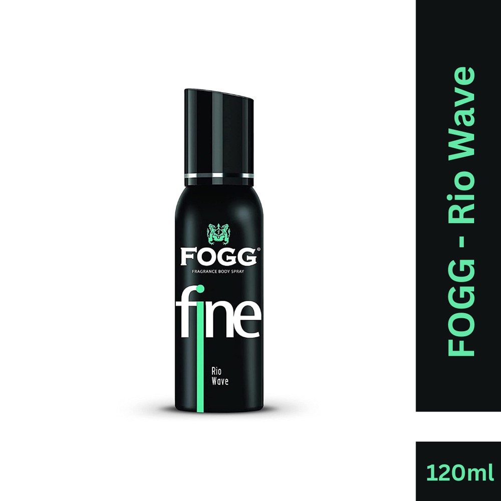 Picture of International product Body Spray FOGG fine Rio Wave used for male - 120 ml