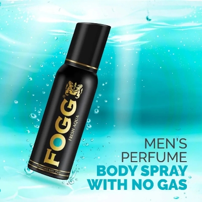 Picture of Internatinoal Product Fogg Fresh Aqua Fragrance body spray For men -120 Ml