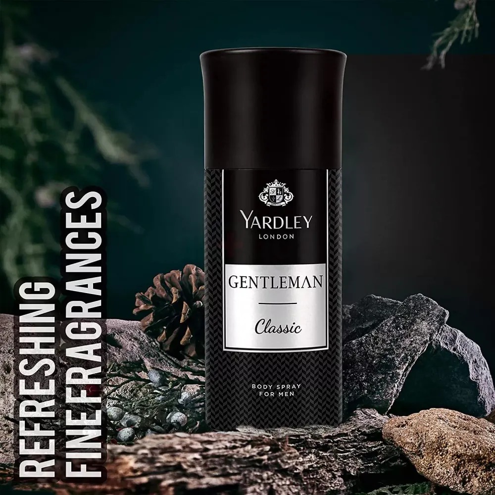 Picture of Yardley London Gentleman Classic Body Spray for Men - 150ml