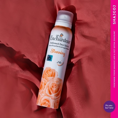 Picture of International Malaysian product Enchanteur Stunning Body Spray used for male/female - 150 ml