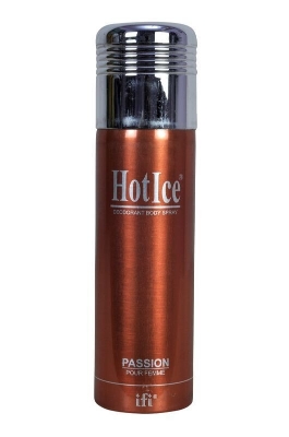 Picture of International UAE product Body spray Hot Ice passion used for male - 200 ml