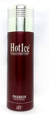 Picture of International UAE product Body spray Hot Ice passion used for male - 200 ml