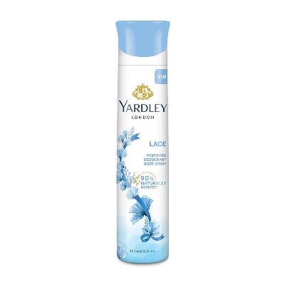 Picture of Yardley London Lace & Body Spray  For Women - 150 ml