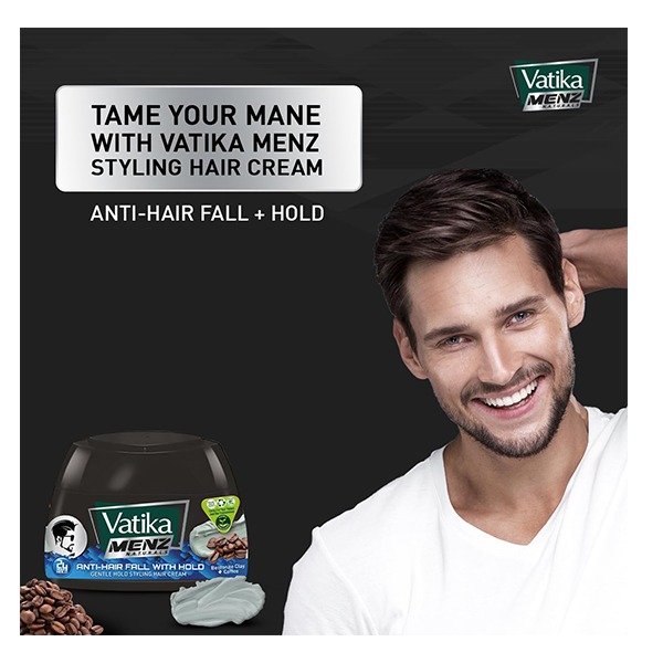 Picture of Vatika Naturals Menz Anti-Hair Fall Styling Hair Cream 140ml