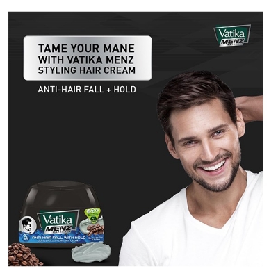 Picture of Vatika Naturals Menz Anti-Hair Fall Styling Hair Cream 140ml