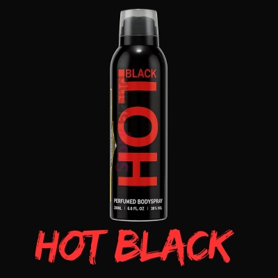 Picture of Black Hot Perfumed Body Spray 200ml