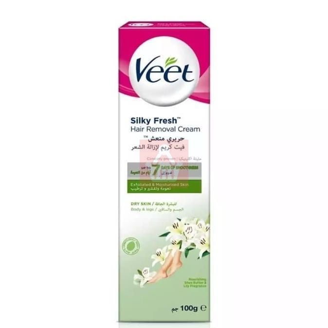 Picture of Veet Silky Fresh Hair Removal Cream for Dry Skin 100ml - Multicolor