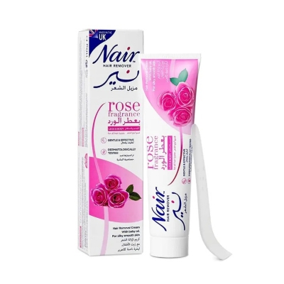 Picture of Nair Hair Removal Cream Rose Fragrance - 110ml - Multicolor