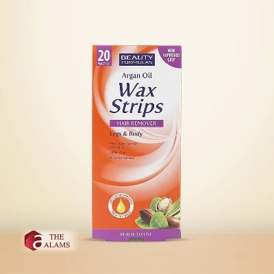 Picture of BEAUTY FORMULAS Argan Oil Wax Strips-20 Strips - Multicolor