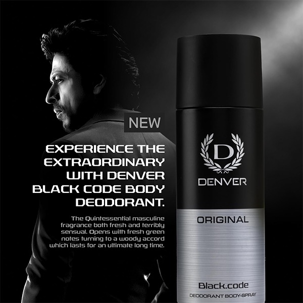 Picture of Denver Black Code Original Deodorant For Men- 165 ml