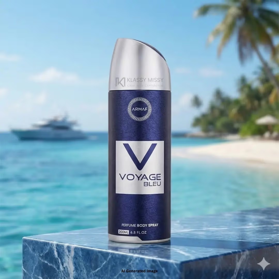 Picture of Armaf Voyage Bleu Perfume Body Spray for Men 200ml