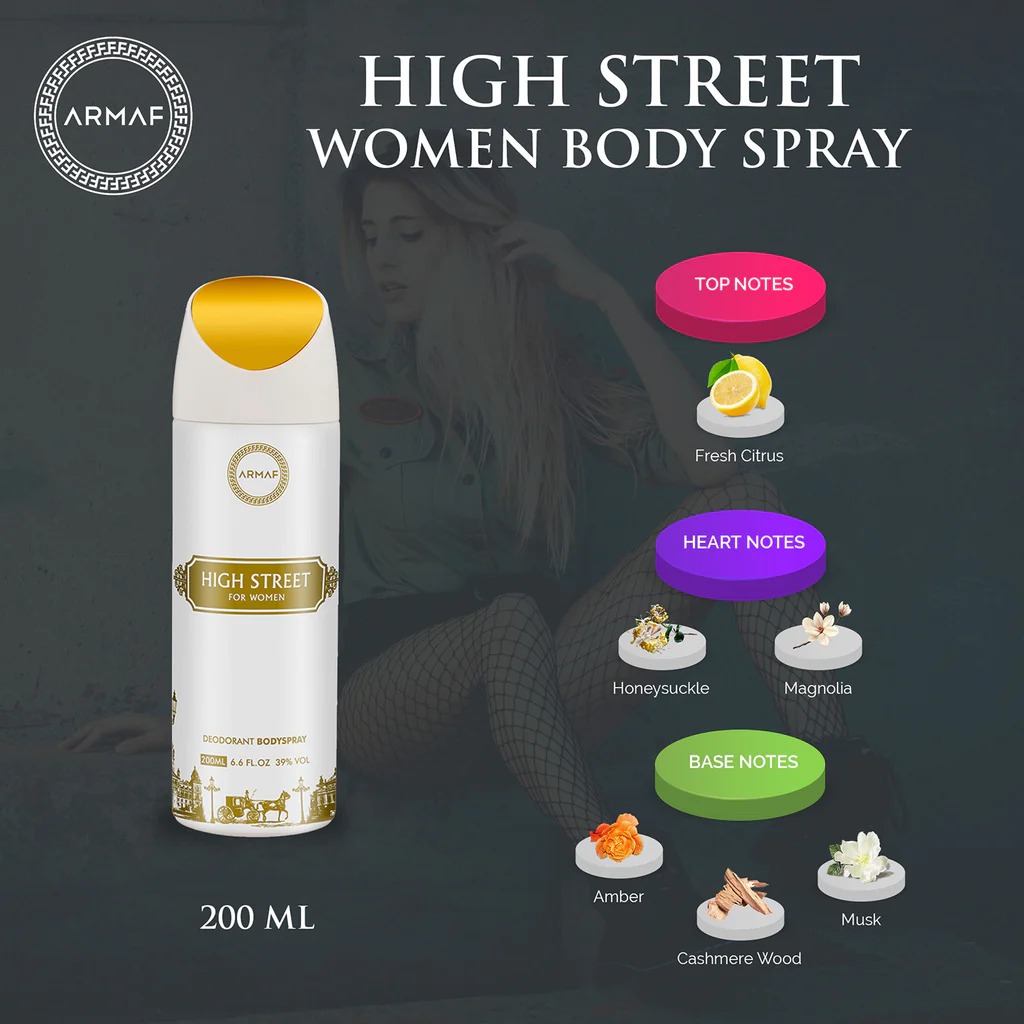 Picture of High Street Body Spray for Her - 200 ml