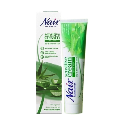 Picture of Nair Hair Remover Sensitive Cream With Aloe Vera - Multicolor