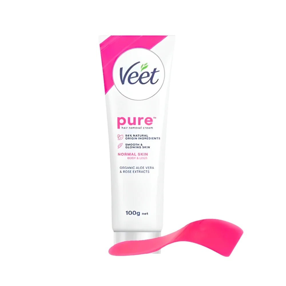 Picture of Veet Pure Hair Removal Cream Normal Skin 100g - Multicolor
