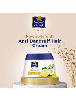 Picture of Parachute Gold Anti Dandruff Hair Cream with Lemon & Coconut - 140 ml