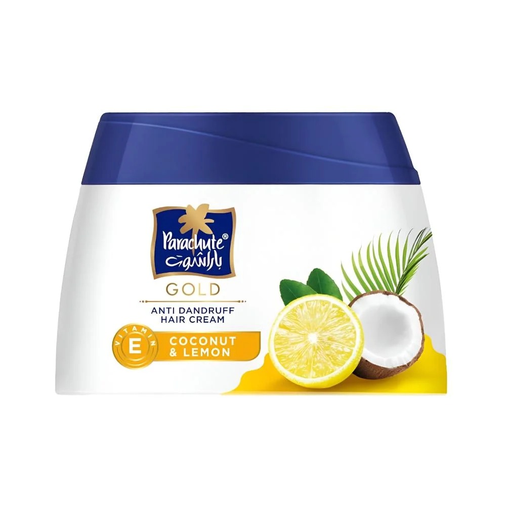 Picture of Parachute Gold Anti Dandruff Hair Cream with Lemon & Coconut - 140 ml