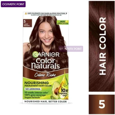 Picture of Garnier Color Naturals Shade 5 Light Brown 35ml + 30g - Brown