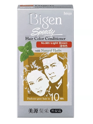 Picture of Bigen Speedy Hair Color Conditioner-885 Light Brown - 40g+40g - Brown