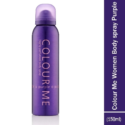 Picture of International European product Body spray Colour Me purple Used for female - 150 ml