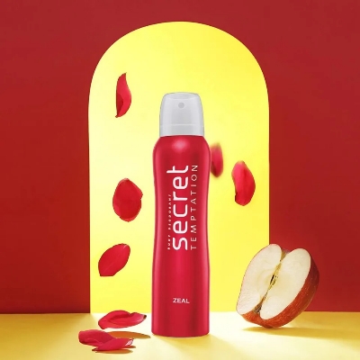 Picture of Body spray Secret temptation Zeal used for female - 150 ml