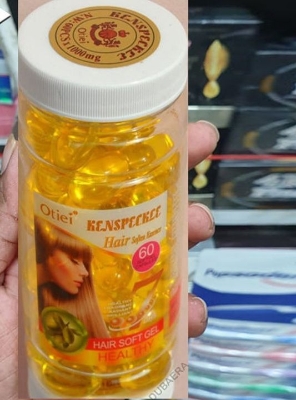Picture of Otiei Kenspeckle Soft Gel Hair Capsules - 60 pcs