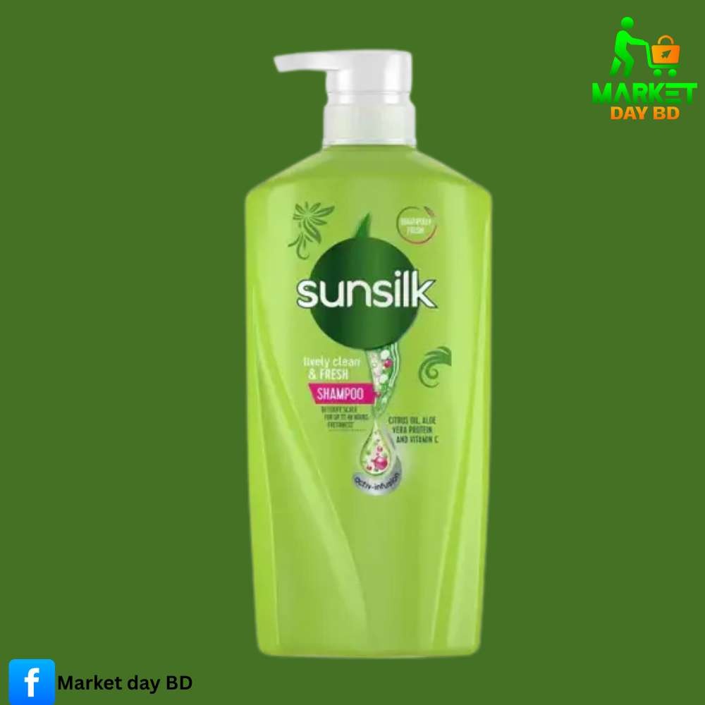 Picture of Sunsilk Lively Clean & Fresh Shampoo 625ml - Green