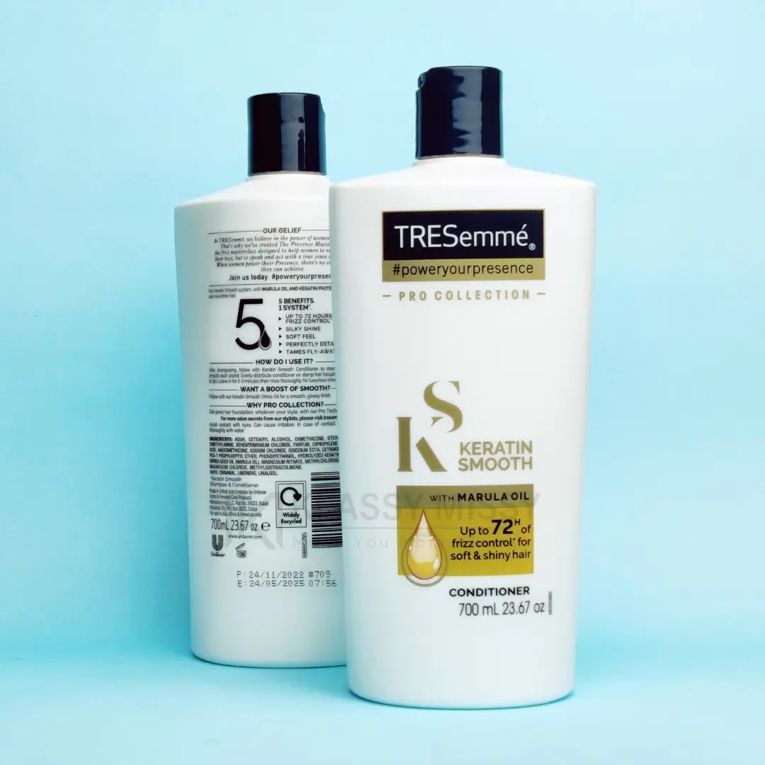 Picture of TRESemmé Pro Collection Keratin Smooth Conditioner With Marula Oil Conditioner 700ml