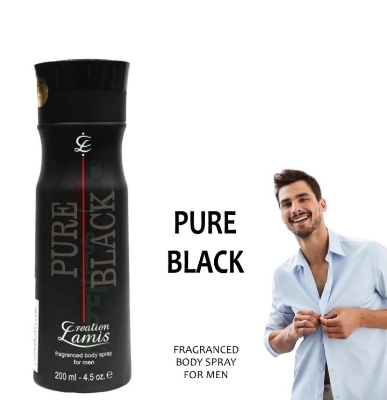 Picture of International UAE product Pure Black Fragrant body spray 200 ML