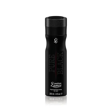 Picture of International UAE product Pure Black Fragrant body spray 200 ML