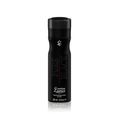 Picture of International UAE product Pure Black Fragrant body spray 200 ML