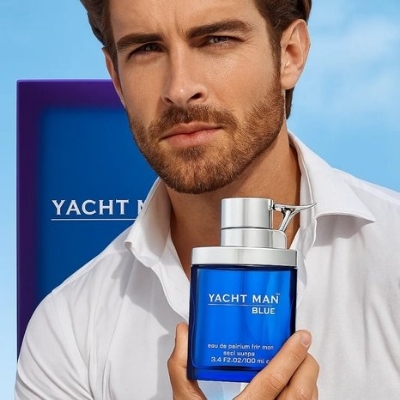 Picture of Yacht Man Blue Eau de Parfum for Men – 100ml
