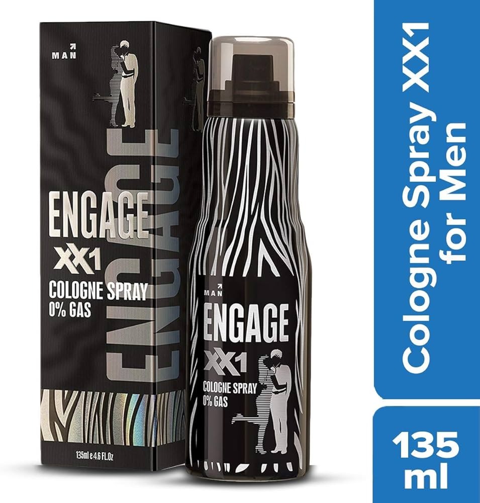 Picture of Engage XX1 Cologne Spray for Men, Citrus and Spicy, Skin Friendly 135ml