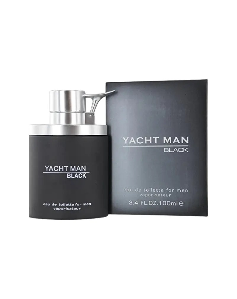 Picture of Yacht Man Black Eau de Parfum for Men – 100ml